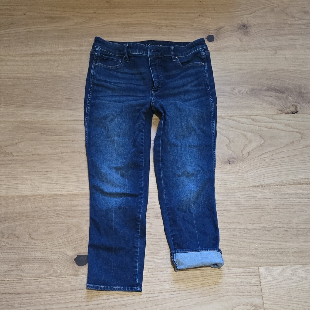 White House Black Market Straight Jeans 10